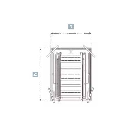 Scala retrattile ACI ALLUMINIO